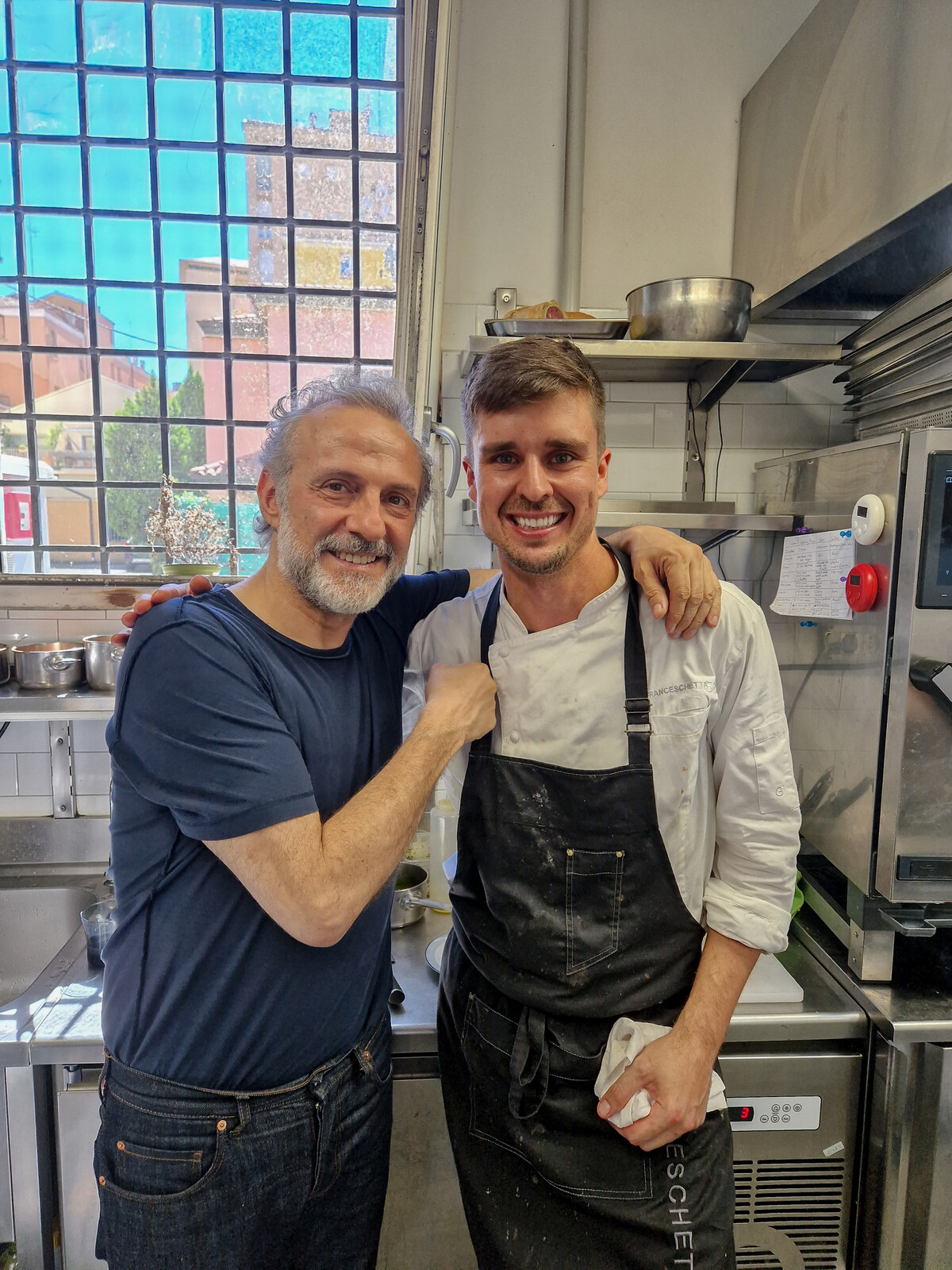 Rein with Massimo Bottura at Franceschetta58, Modena